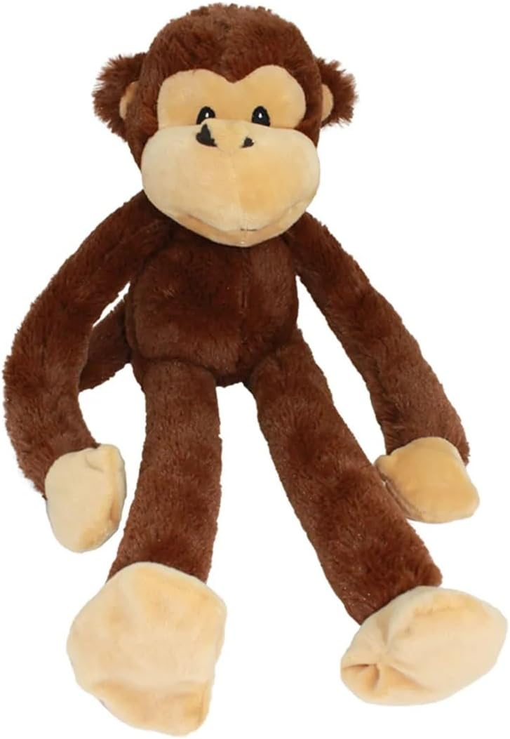 Squeaker Monkey Plush Dog Toy for Medium Breeds Petcetera