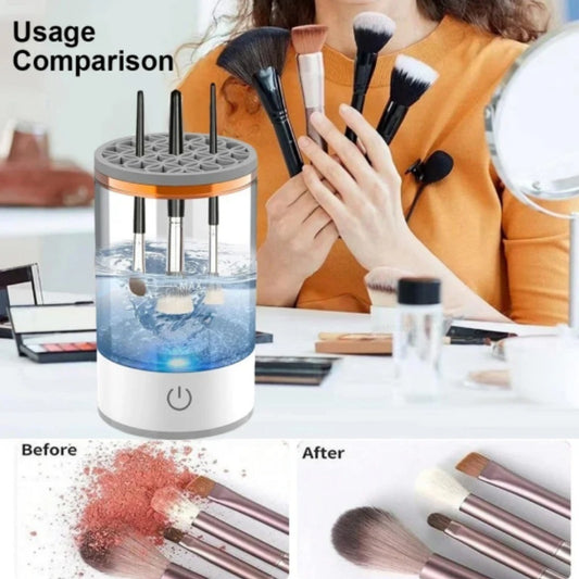 USB Rechargeable Electric Makeup Brush Cleaner