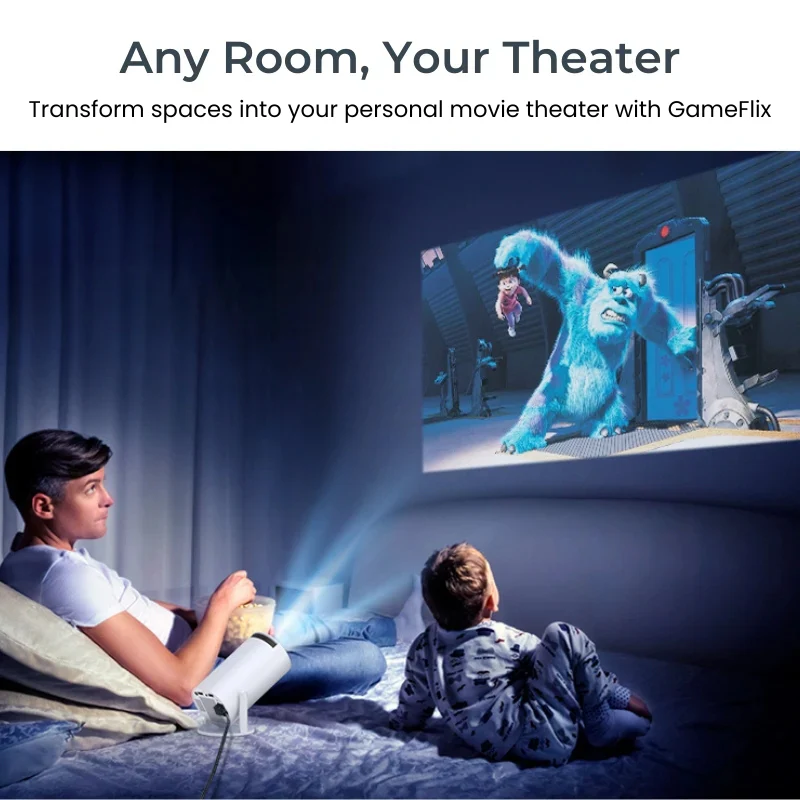 Rozloc™ Projector - Home Theater Experience