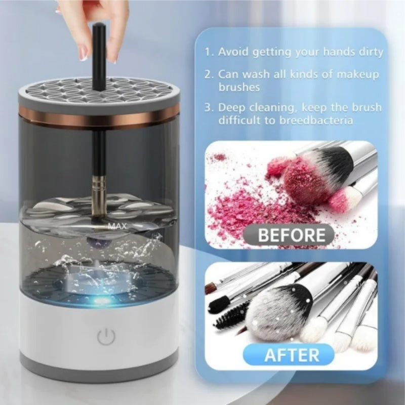 USB Rechargeable Electric Makeup Brush Cleaner