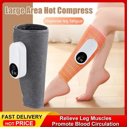 Airbag Leg Massager with Heat & Vibration