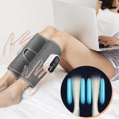 Airbag Leg Massager with Heat & Vibration