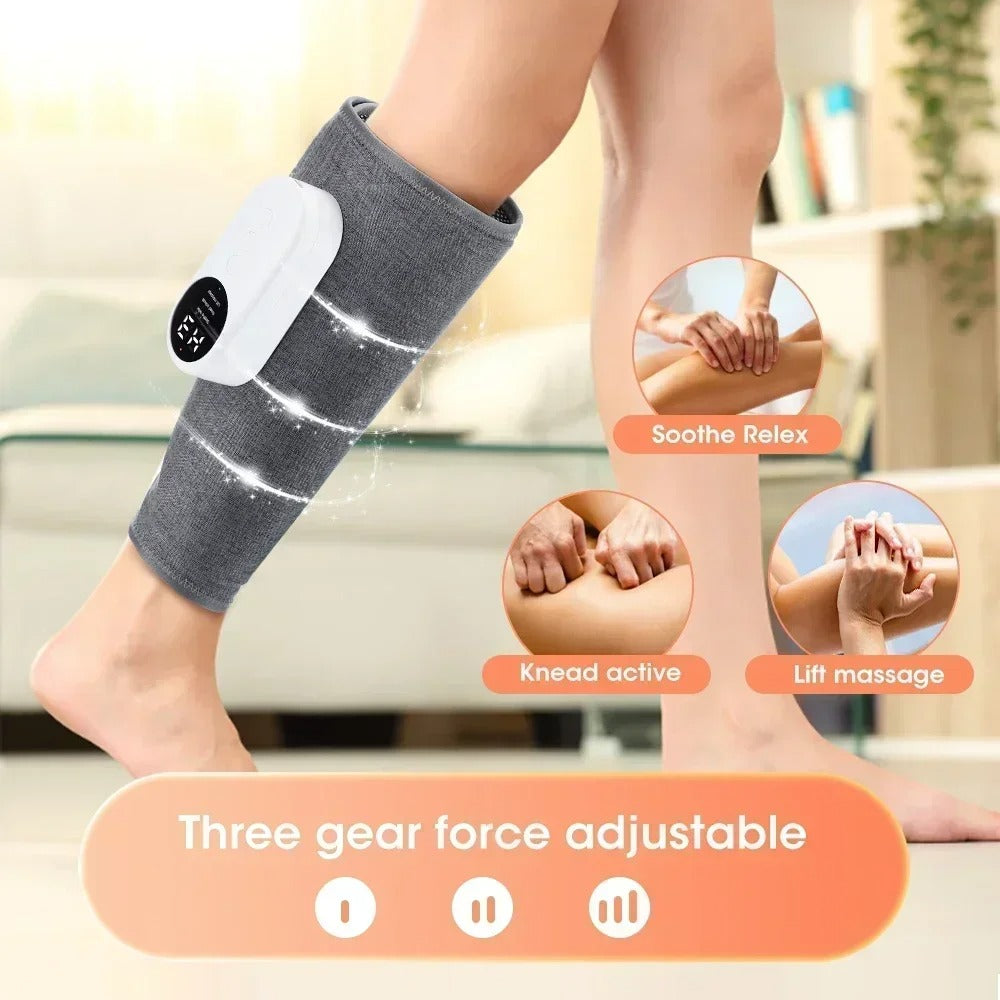 Airbag Leg Massager with Heat & Vibration