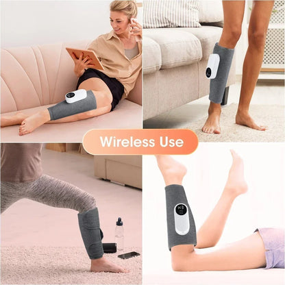 Airbag Leg Massager with Heat & Vibration